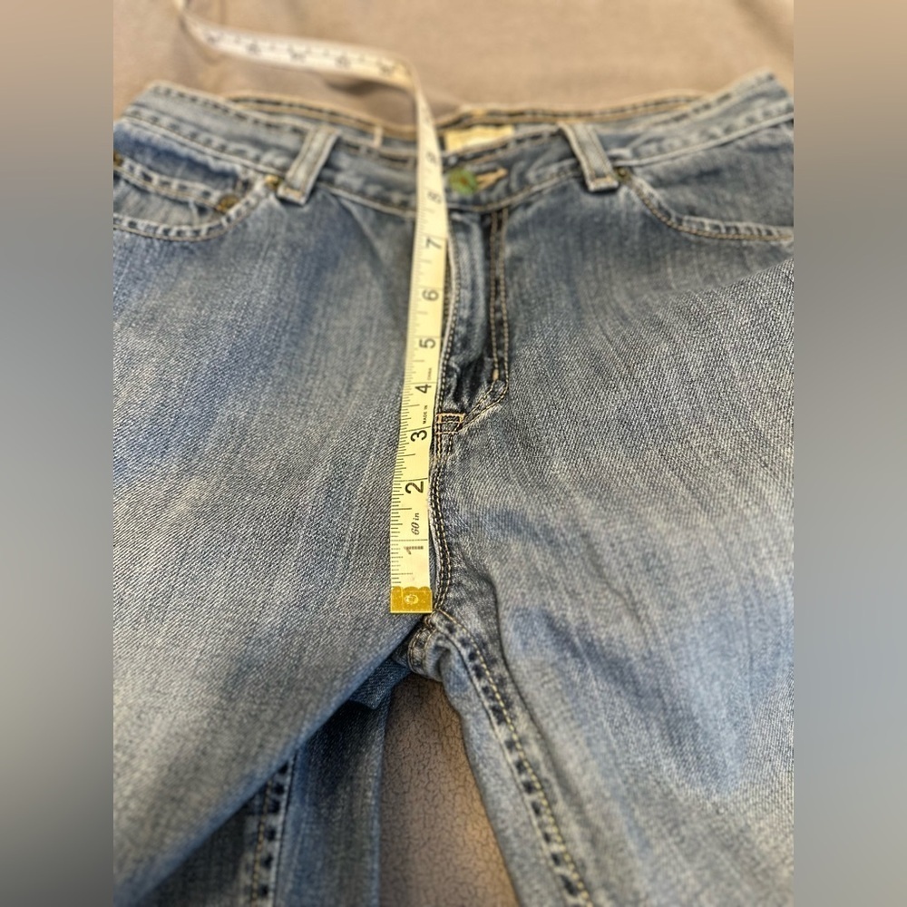 LL Bean Y2K Women Sz: 6 Reg Medium Wash Relaxed Baggy Straight Leg Jeans. - Picture 5 of 11